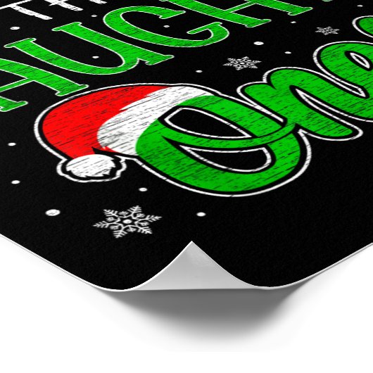 Dear Santa They Are The Naughty Ones Funny Christm Poster (Hoek)