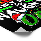 Dear Santa They Are The Naughty Ones Funny  Poster (Hoek)