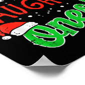 Dear Santa They Naughty Ones Christmas Xmas Men Wo Poster (Hoek)