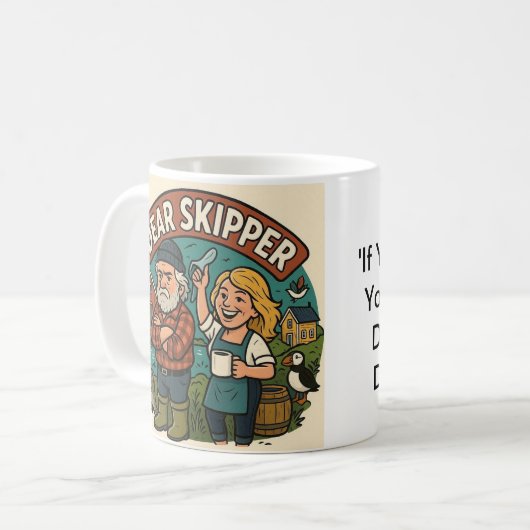 Dear Skipper  Koffiemok (Voorkant links)