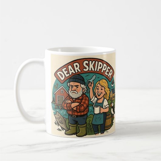 Dear Skipper  Koffiemok (Links)