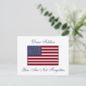 DEAR SOLDIER-BRIEFKAART BRIEFKAART (Staand voorkant)