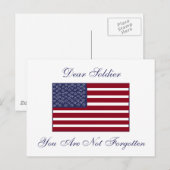 DEAR SOLDIER-BRIEFKAART BRIEFKAART (Voorkant / Achterkant)