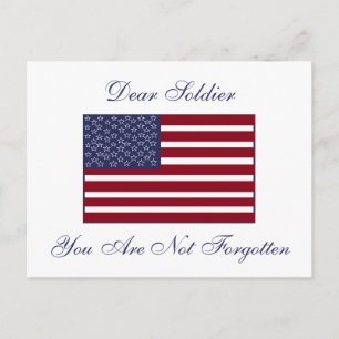 DEAR SOLDIER-BRIEFKAART BRIEFKAART