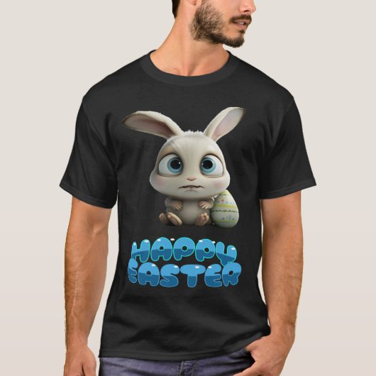 dear sweet happy Easter bunny T-shirt (Voorkant)