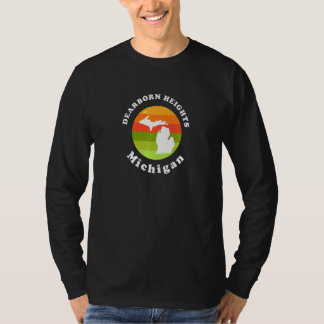 Dearborn Heights Michigan Outdoors Sunrise MI Vaca T-shirt