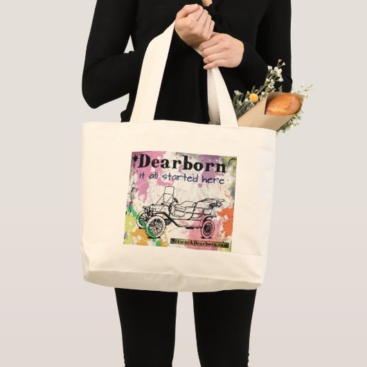 Dearborn - Het begon allemaal hier - canvas tas (Voorkant (product))