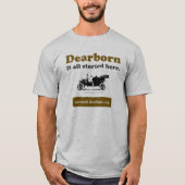 Dearborn IASH Long hoeve Raglan T-shirt (Voorkant)