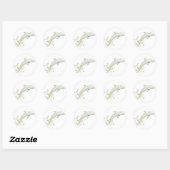 Dearest Dolphin Ronde Sticker (Vel)