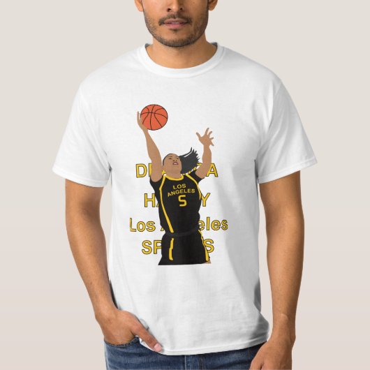 Dearica Hamby basketbal spelen T-shirt (Voorkant)