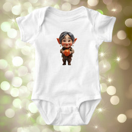 Dearie Christmas Elf Baby Bodysuit