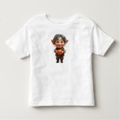 Dearie Christmas Elf Peuter's T-shirt (Voorkant)