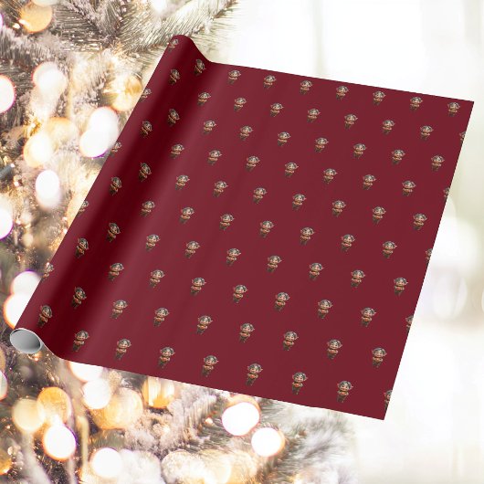 Dearie Christmas Elf Wrapping Paper Cadeaupapier