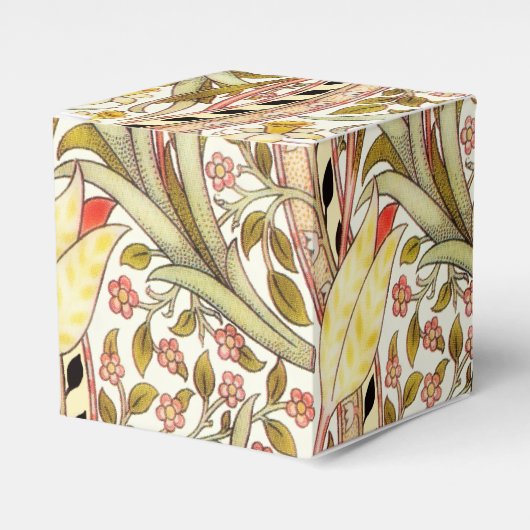 Dearle Daffodil  Floral Pattern Bedankdoosjes (Voorkant Zijde)