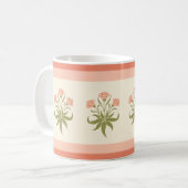 Dearle's Pink Flowers Mug Koffiemok (Voorkant links)