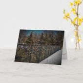 "Dearly Beloved" kerstKaart Kaart (Gele Bloem)