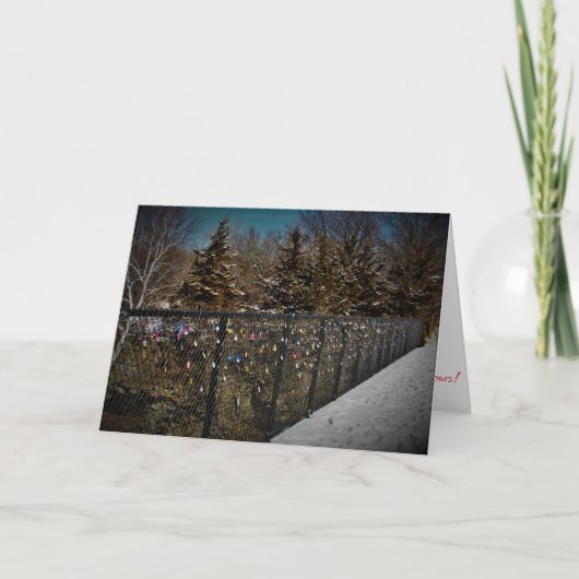 "Dearly Beloved" kerstKaart Kaart (Voorkant)