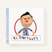 Dearybury Sketchbook Notitieboek (Voorkant)