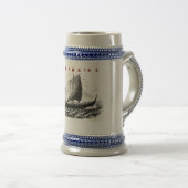 Death and Honor runic stein Bierpul (Voorkant rechts)
