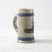 Death and Honor runic stein Bierpul (Voorkant links)