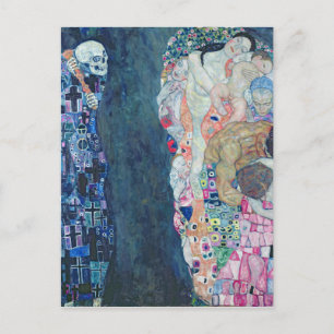 Death and Life, c.1911 (olie op canvas) Briefkaart