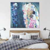 Death and Life, c.1911 (olie op canvas) Canvas Afdruk (Insitu (Slaapkamer))