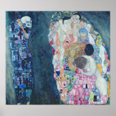 Death and Life, c.1911 (olie op canvas) Poster (Voorkant)