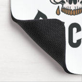 Death Before Decaf Skull beroemd gemaakt door Coff Muismat (Hoek)