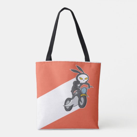 Death Bunny, schouder Tas (Achterkant)