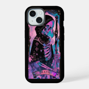 Death Card Tarot Card Hekserige Vibes iPhone hoes 15 Case