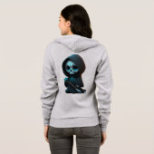 DEATH CARTOON HOODIE (Achterkant volledig)