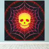 Death Catcher Canvas Afdruk (Insitu (Houten vloer))