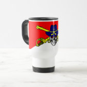 Death Cav Travel Mug Reisbeker (Voorkant links)