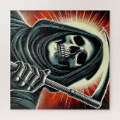 death character illustration legpuzzel (Horizontaal)