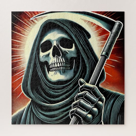 death character illustration legpuzzel (Verticaal)