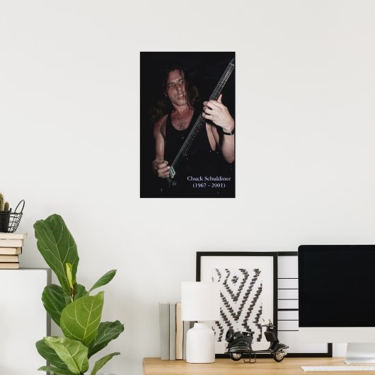 DEATH Chuck Schuldiner (1967 - 2001) poster (Thuiskantoor)