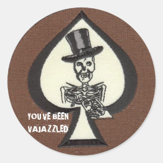 Death Dealer Vajazzle Ronde Sticker