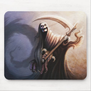 Death Guitarist Mousepad Muismat