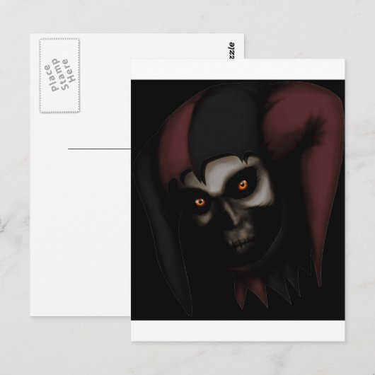 Death Jester.jpg Briefkaart (Voorkant / Achterkant)
