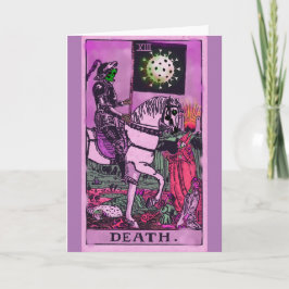 Death Kaart BLANK Coronavirus Art Tarot Kaart