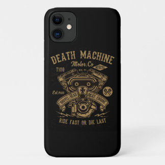 Death Machine Harley Motor Ride Fast of Die Last Case-Mate iPhone Case