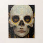 Death Mask Fantasy Sci-Fi Art Legpuzzel (Verticaal)
