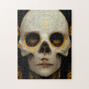 Death Mask Fantasy Sci-Fi Art Legpuzzel