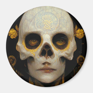 Death Mask Fantasy Sci-Fi Art Magneet