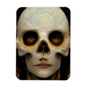 Death Mask Fantasy Sci-Fi Art Magneet (Verticaal)