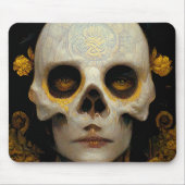 Death Mask Fantasy Sci-Fi Art Muismat (Voorkant)