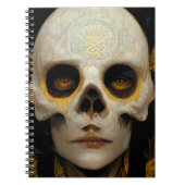 Death Mask Fantasy Sci-Fi Art Notitieboek (Voorkant)