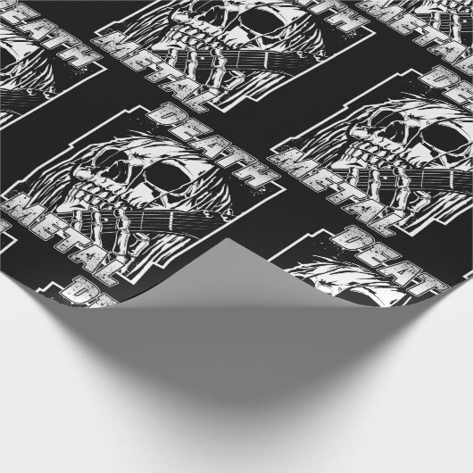 Death Metal Cadeaupapier (Hoek)