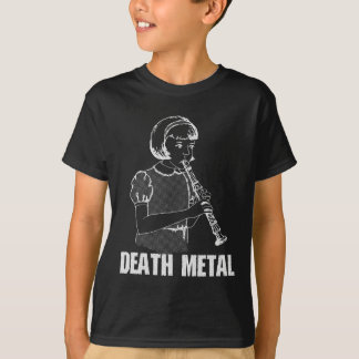 Death Metal Funny Music Genre Heavy Metal Humor T-shirt