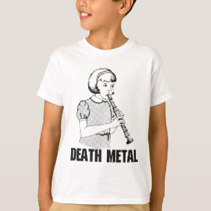 Death Metal Funny Music Genre Heavy Metal Humor T-shirt